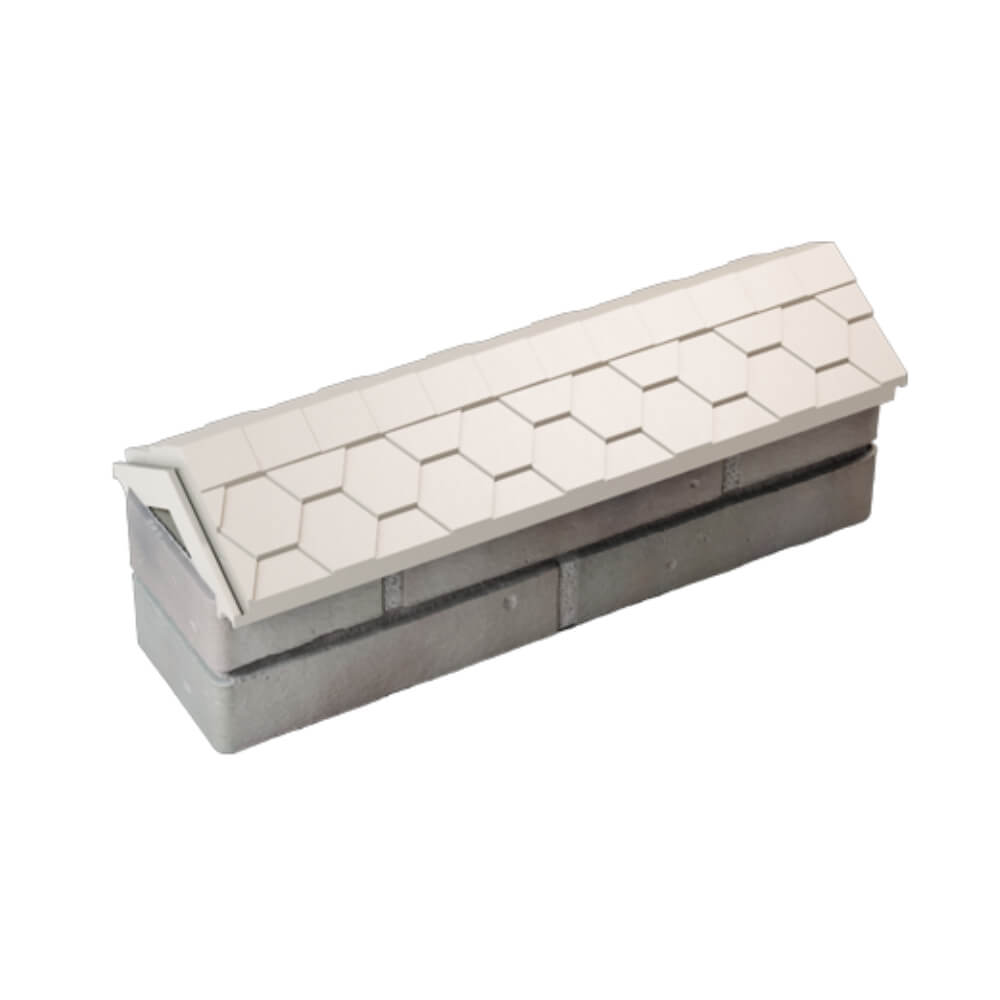 Парапет Zking Эверест Бежевый с посадкой на 0.5 кирпича (130мм) в Кукуштане фото