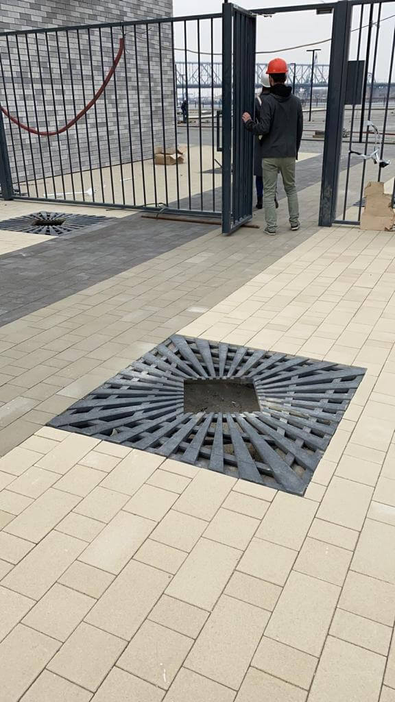 Приствольная решетка для дерева ZKING ATMOSPHERE 1.2х1.2м Черная в Кукуштане фото