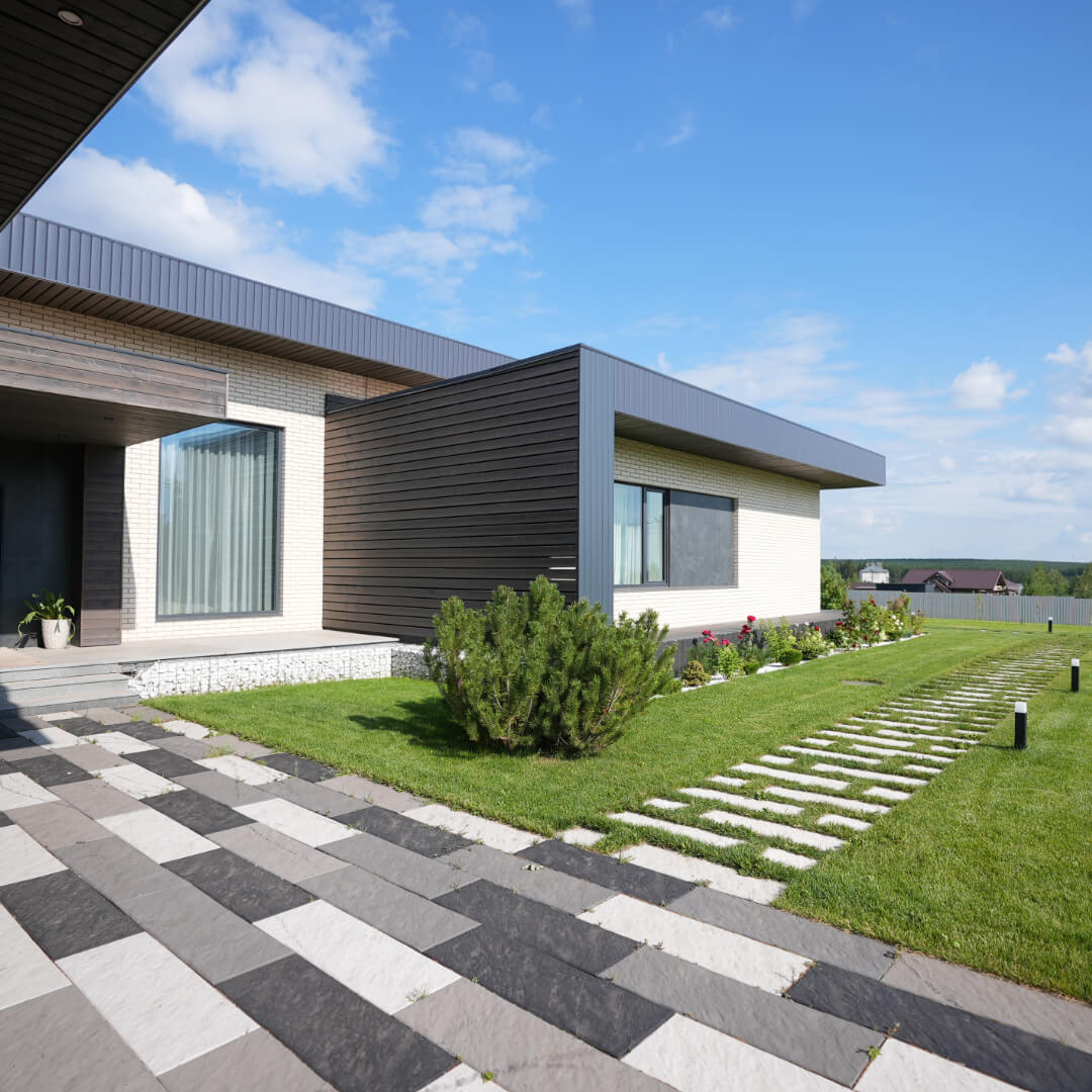 Шаговая плита STONE Светлая Галька 990х330х55мм в Кукуштане фото