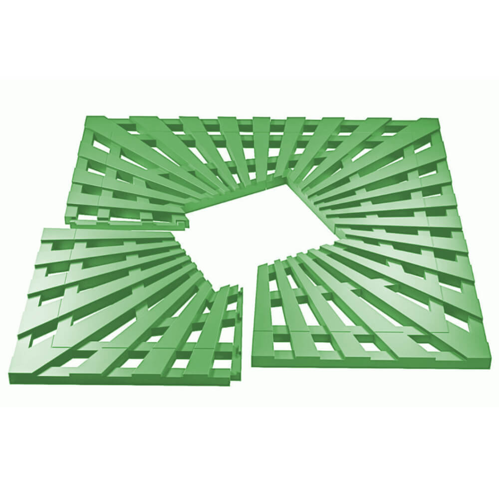 Приствольная решетка для дерева ZKING ATMOSPHERE 1.2х1.2м Зеленая в Кукуштане фото