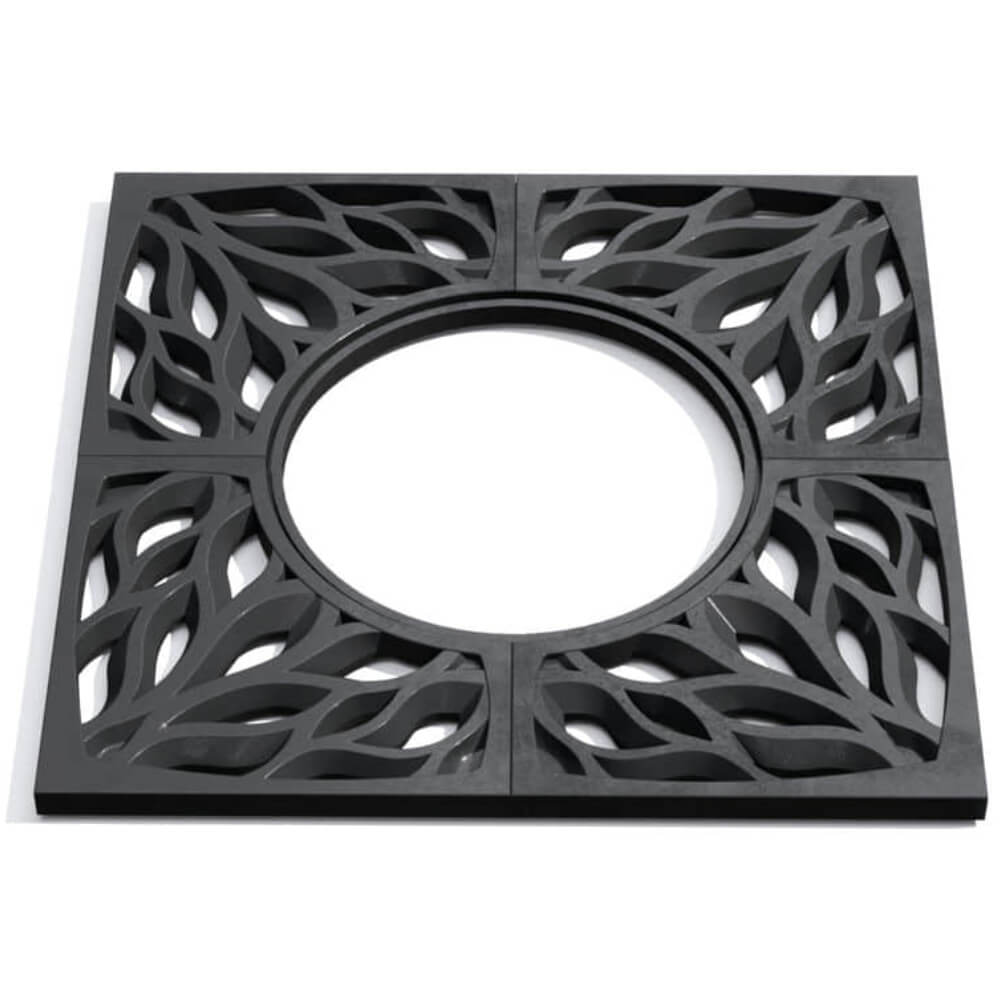 Приствольная решетка для дерева ZKING CRUST 1.2х1.2м Черная Кукуштан фото