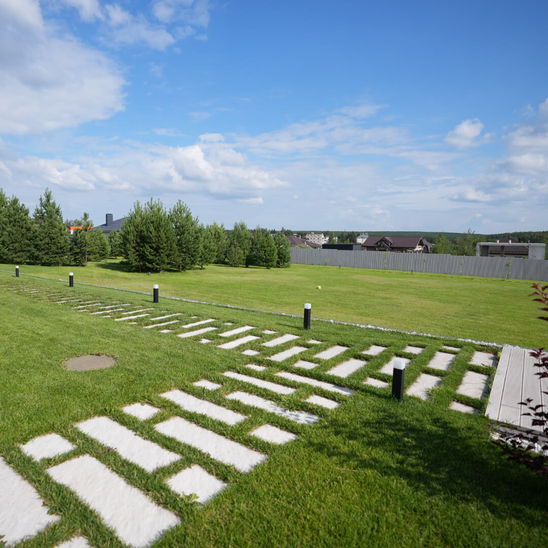 Шаговая плита STONE Светлая Галька 990х330х55мм в Кукуштане фото