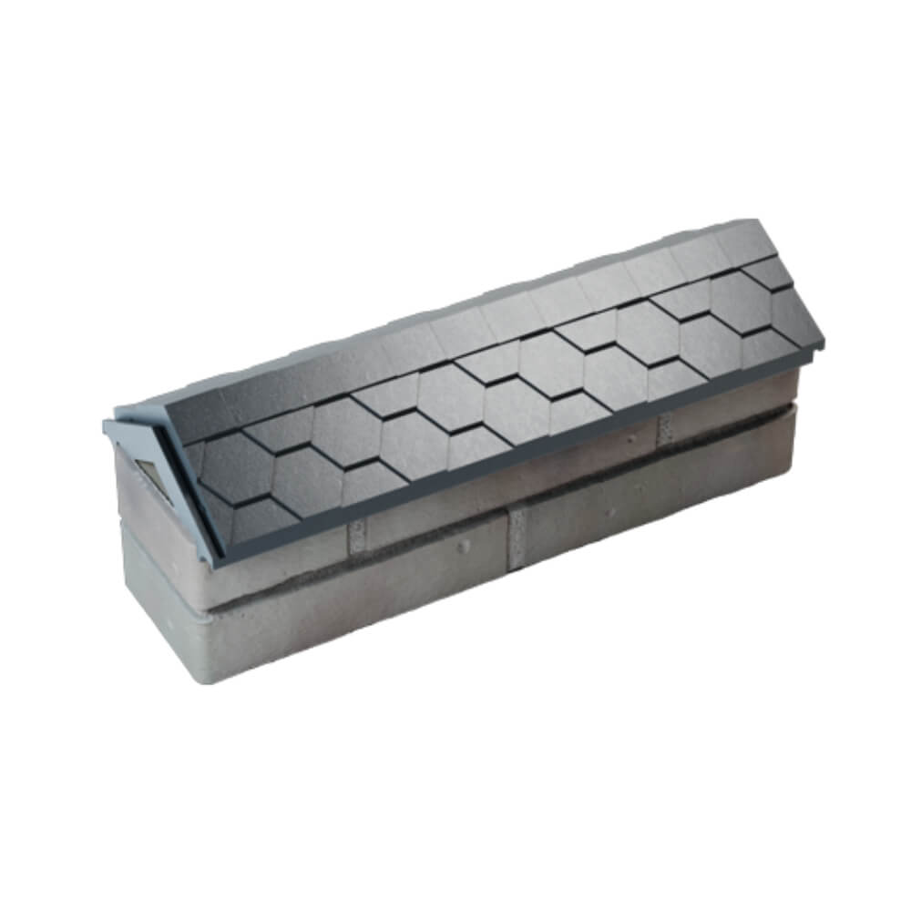 Парапет Zking Эверест Серый с посадкой на 0.5 кирпича (130мм) в Кукуштане фото